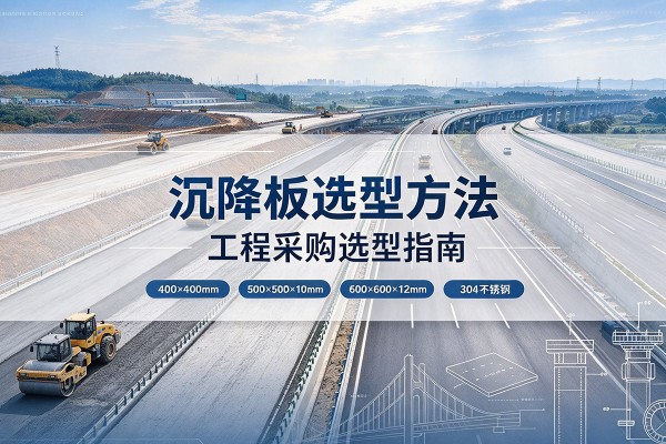 海兴沉降板选择方法