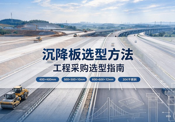 海兴沉降板选择方法