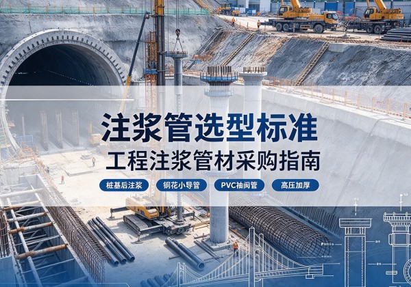 海兴注浆管选型标准